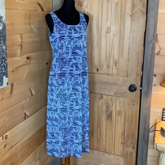 Baja Blue Resort long swim coverup Size Medium - Picture 7 of 12